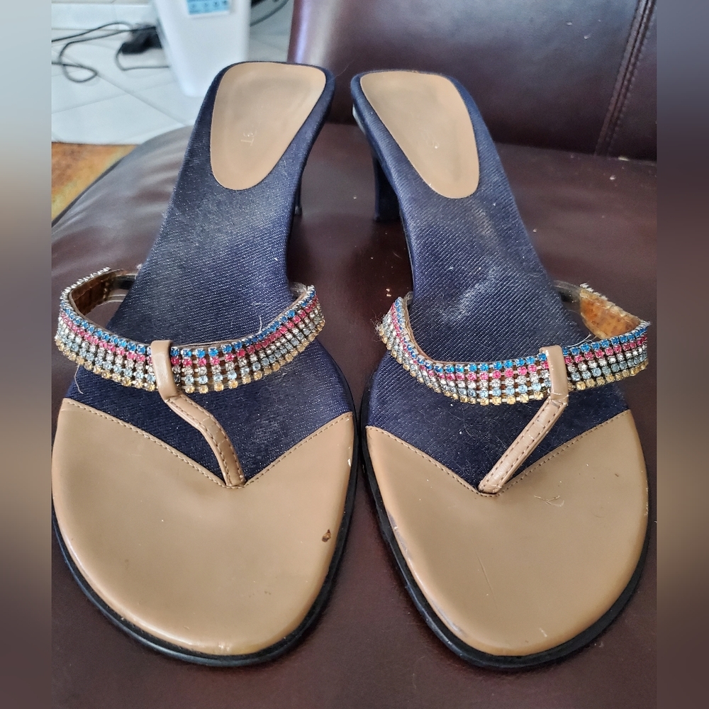 Rhinestone sandals